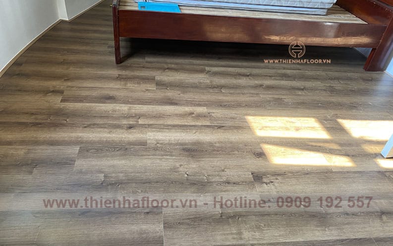 Công trình lắp đặt Sàn nhựa US PLUS mã YV004