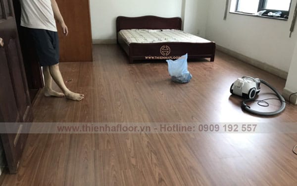 Inovar Wood Flooring Installation Project in District 7
