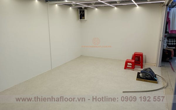 Galaxy Eco SPC Vinyl Flooring Installation Project in District 6