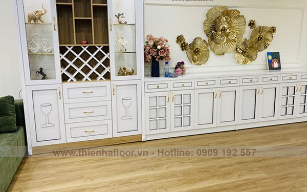 Lắp đặt sàn nhựa Aimaru tại Bình Tân