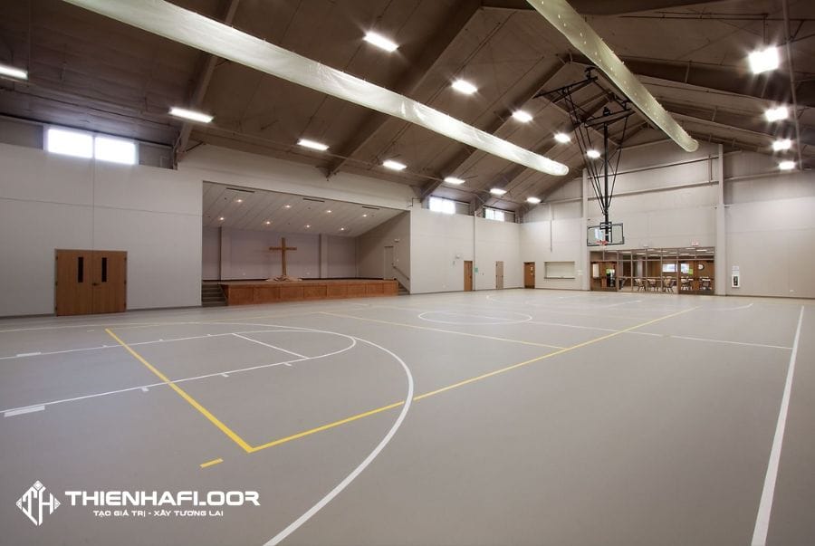 Vinyl Flooring For Indoor Sports Courts