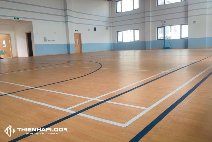 Vinyl Flooring For Indoor Sports Courts