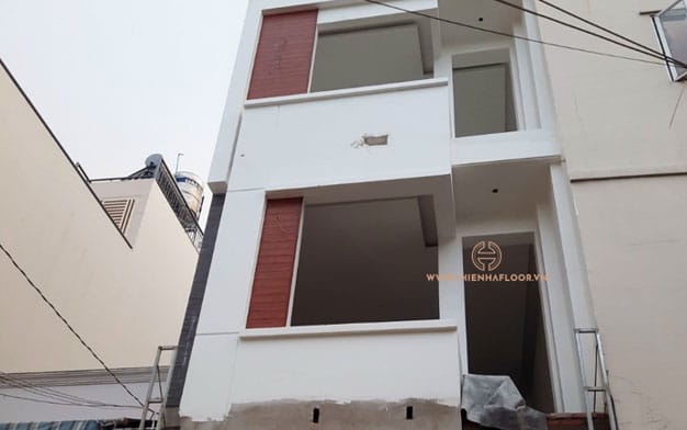 Thi công tấm ốp tường Iwood tại Tân Phú