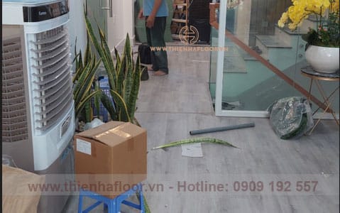 Aimaru SPC Vinyl Flooring Installation in Tan Binh