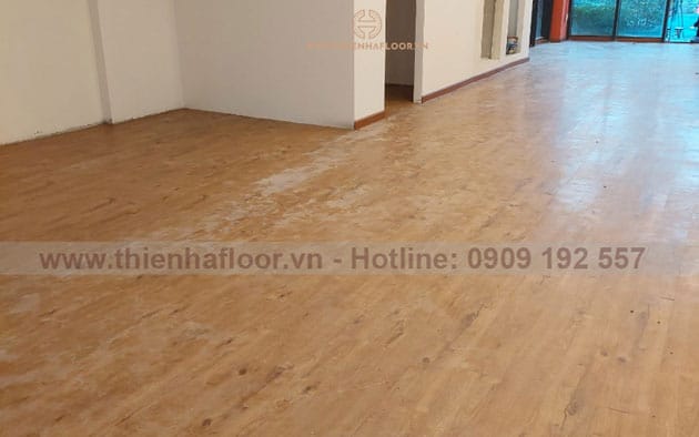 Galaxy Eco Vinyl Flooring Installation in Go Vap District