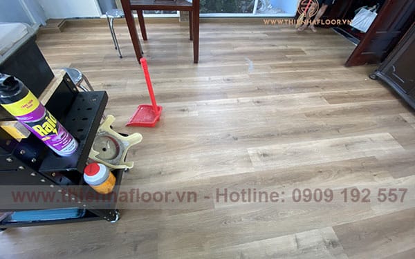 Thi công sàn nhựa Inovar tại Quận 3