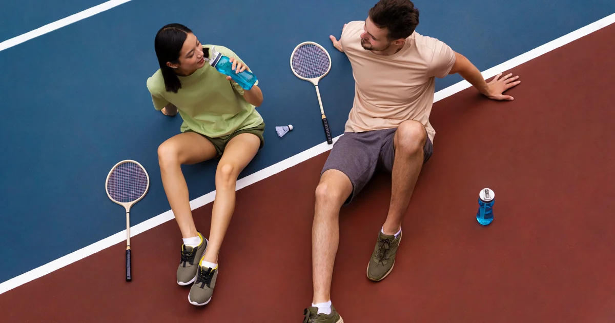 IBTflor Pickleball Court Mat