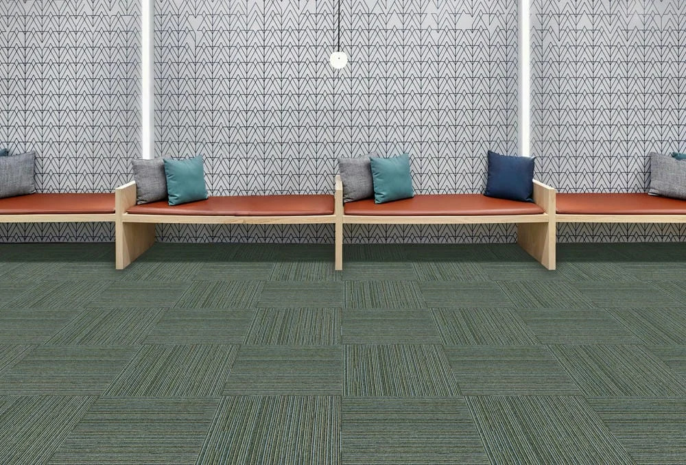 Impression Carpet Tiles in an Office Setting