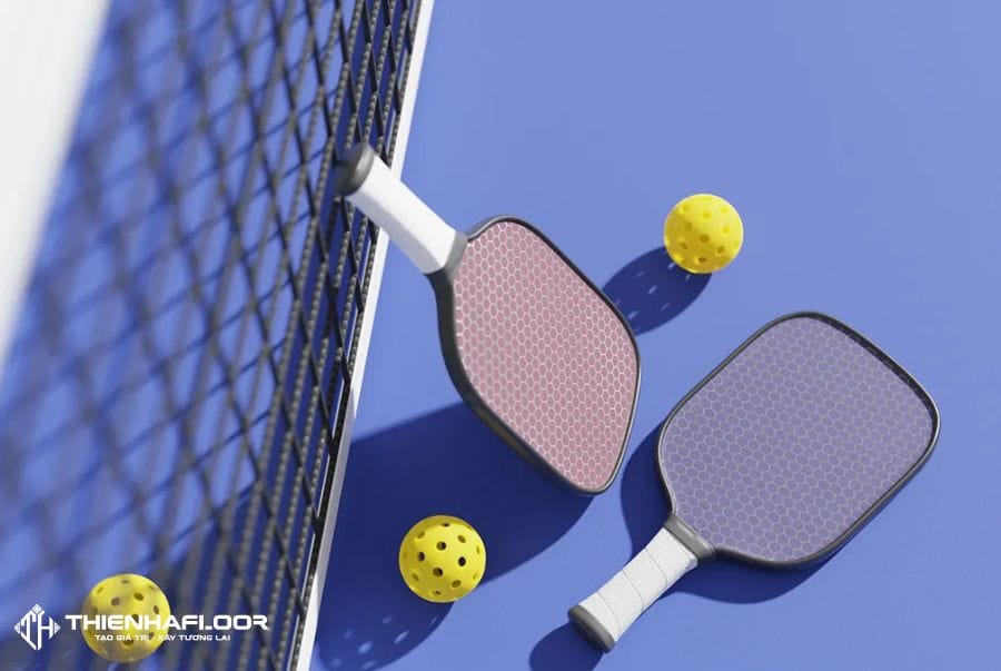 Pickleball is a sport combining tennis, table tennis, and badminton