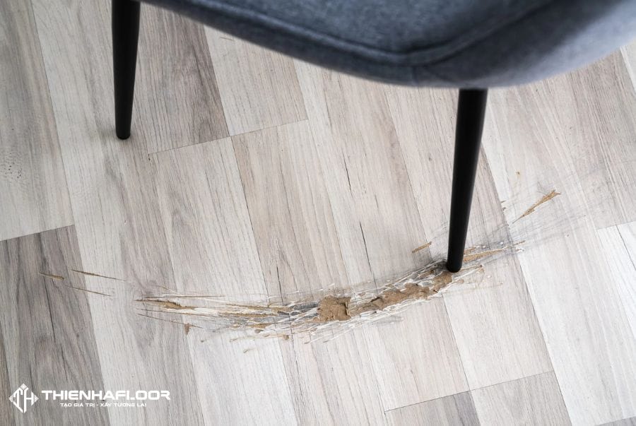 glue-down wood-look vinyl flooring