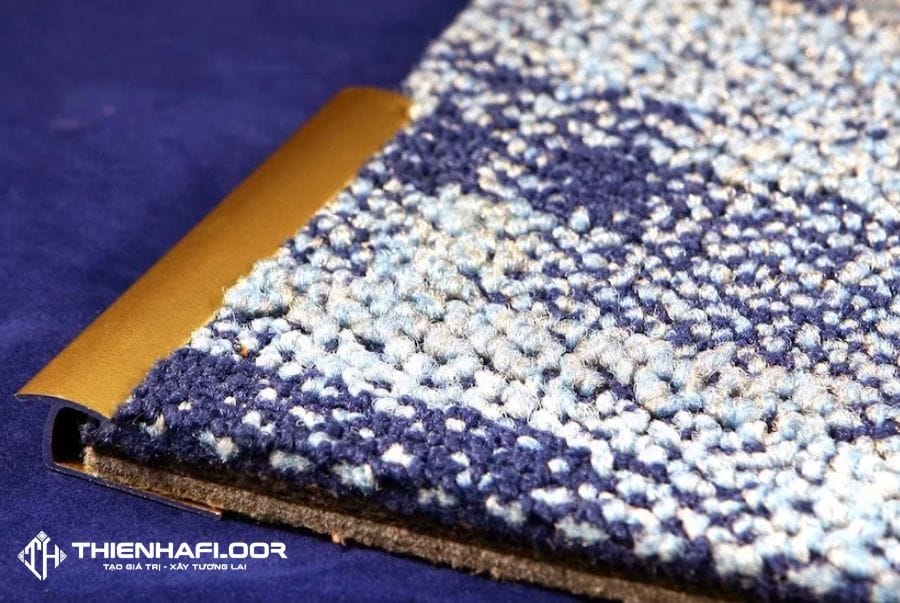 Use trim to secure and enhance the aesthetic appeal of the space