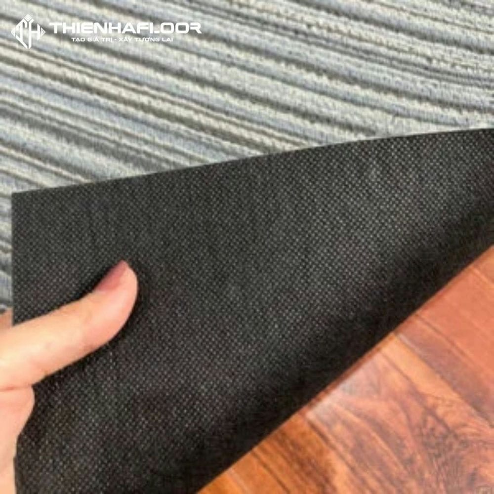 Office carpet tile with bitumen backing 1