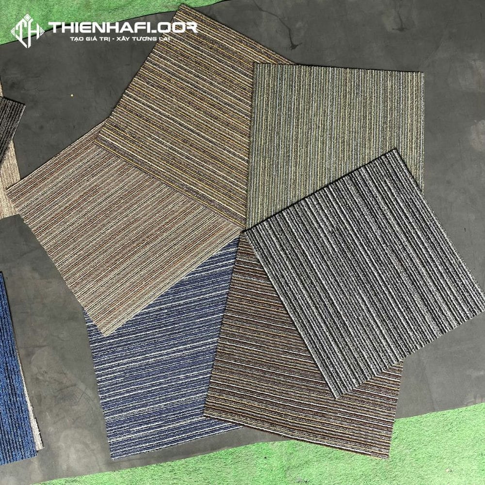 Office carpet tile with bitumen backing 3