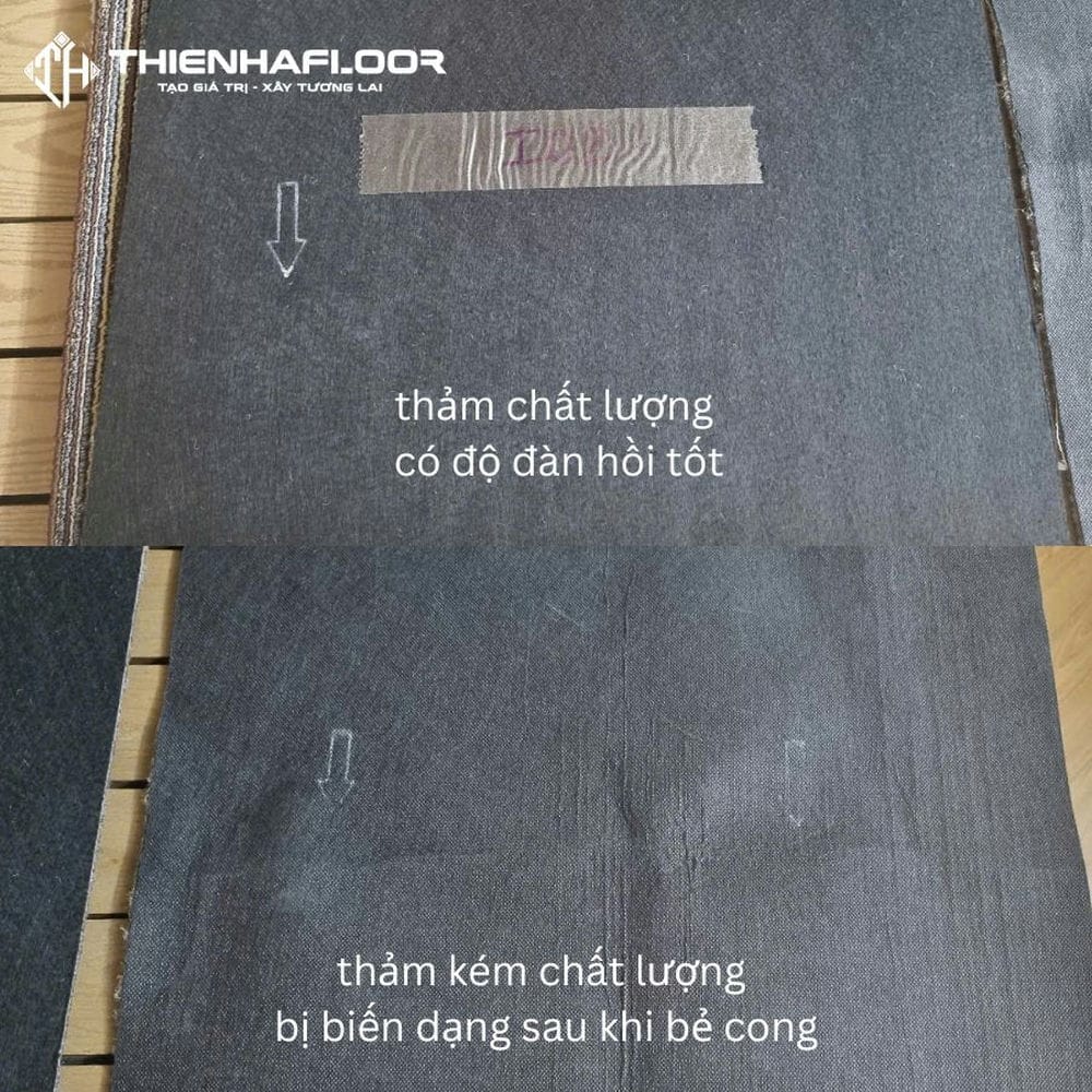 Office carpet tile with bitumen backing 5