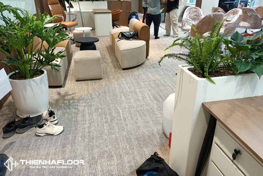 Installation of Star Field Carpet in District 2 3