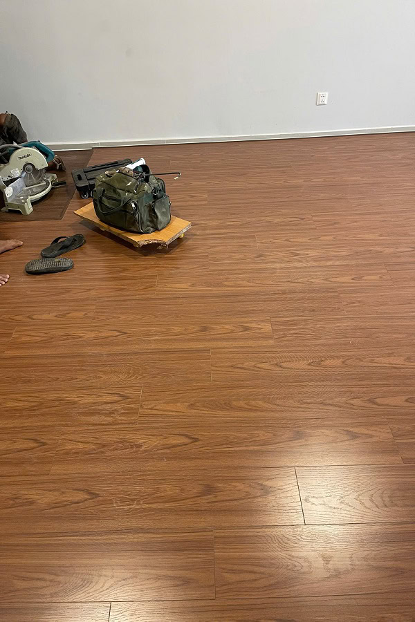 Inovar VTS801 Laminate Flooring Installation at Westgate Binh Chanh Apartment Building
