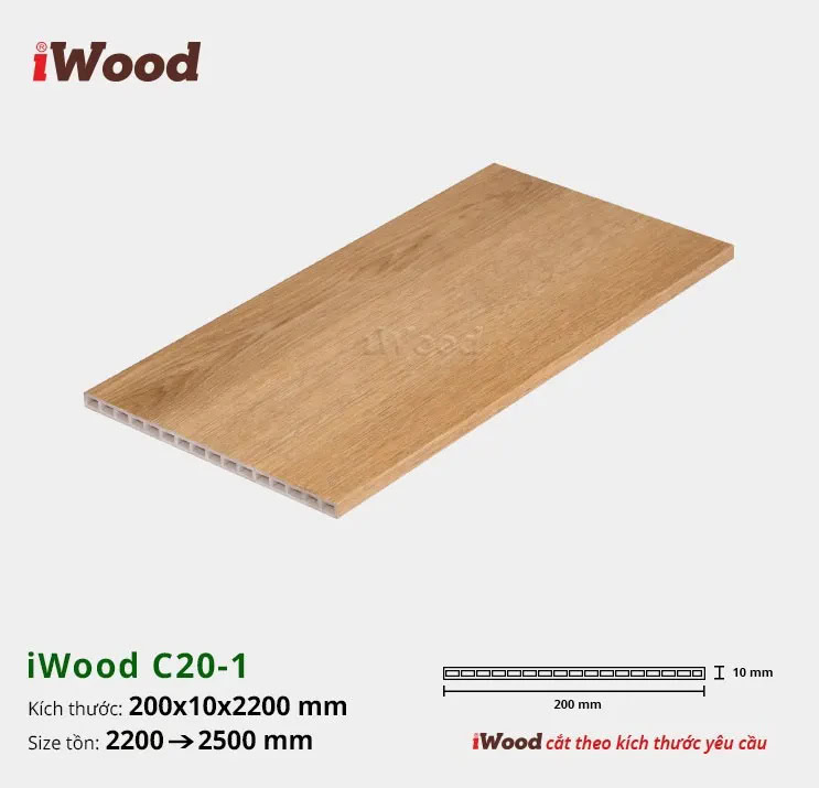 Mặt Đứng Bậc Cầu Thang iWood C20-1
