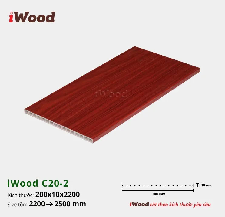 Mặt Đứng Bậc Cầu Thang iWood C20-2