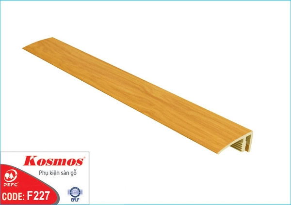Nẹp nhựa kết thúc sàn gỗ F227