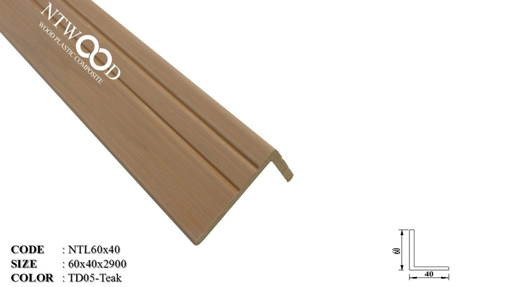 NTWood NTL60x40 PVC Trim