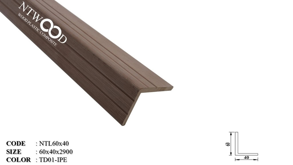 NTWood NTL60x40 PVC Trim