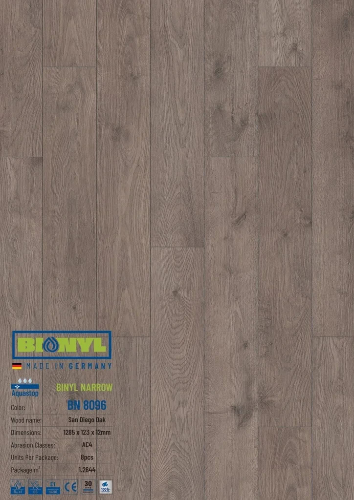 Binyl Narrow BN8096 Laminate Flooring