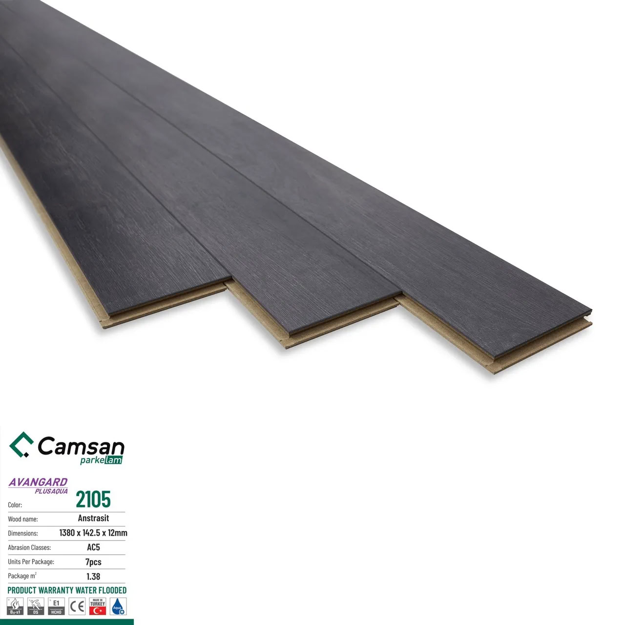 Camsan Aqua 2105 12mm Laminate Flooring