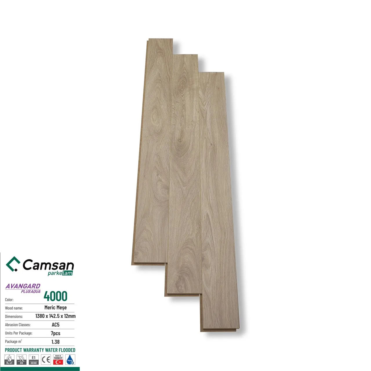 Camsan Aqua 4000 12mm Laminate Flooring