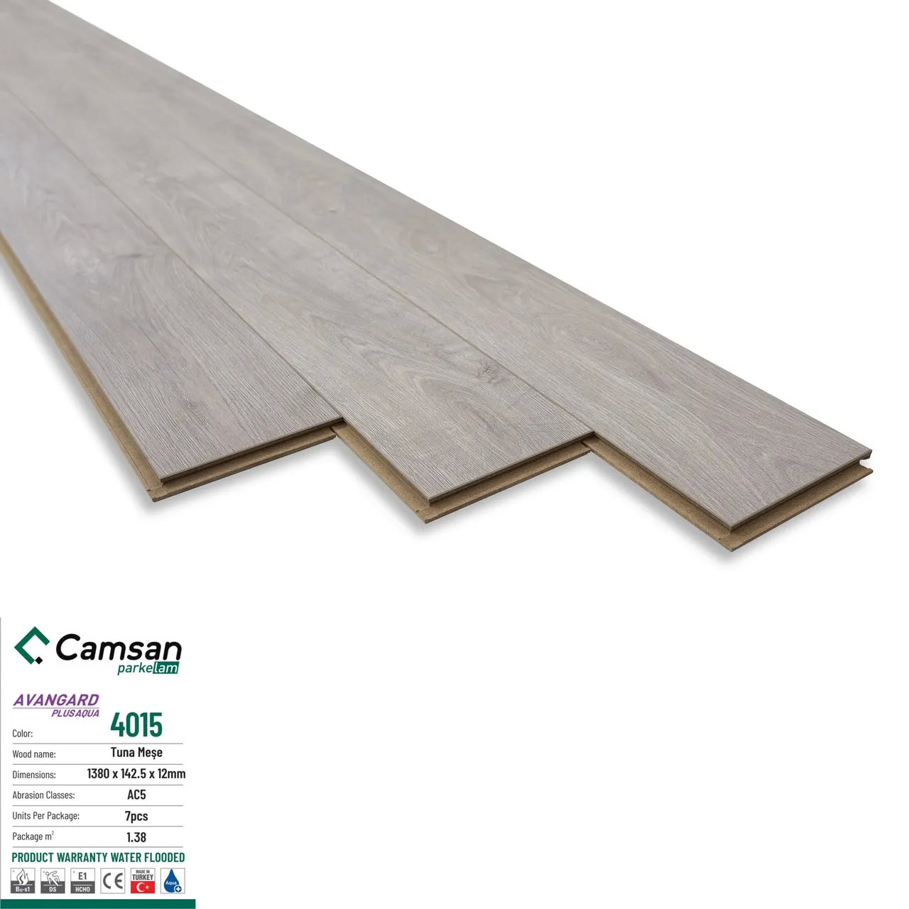 Camsan Aqua 4015 12mm Laminate Flooring