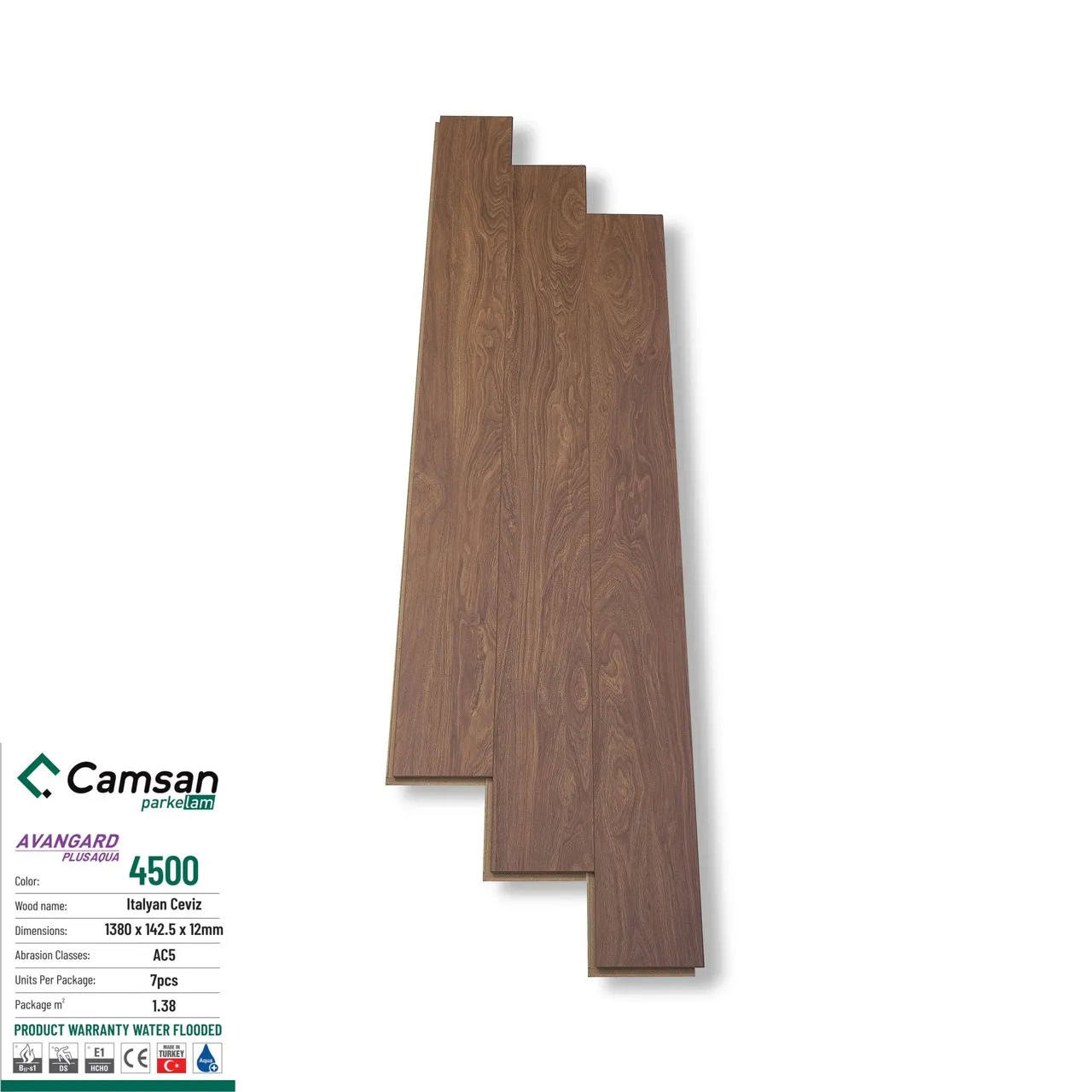 Camsan Aqua 4500 12mm Laminate Flooring