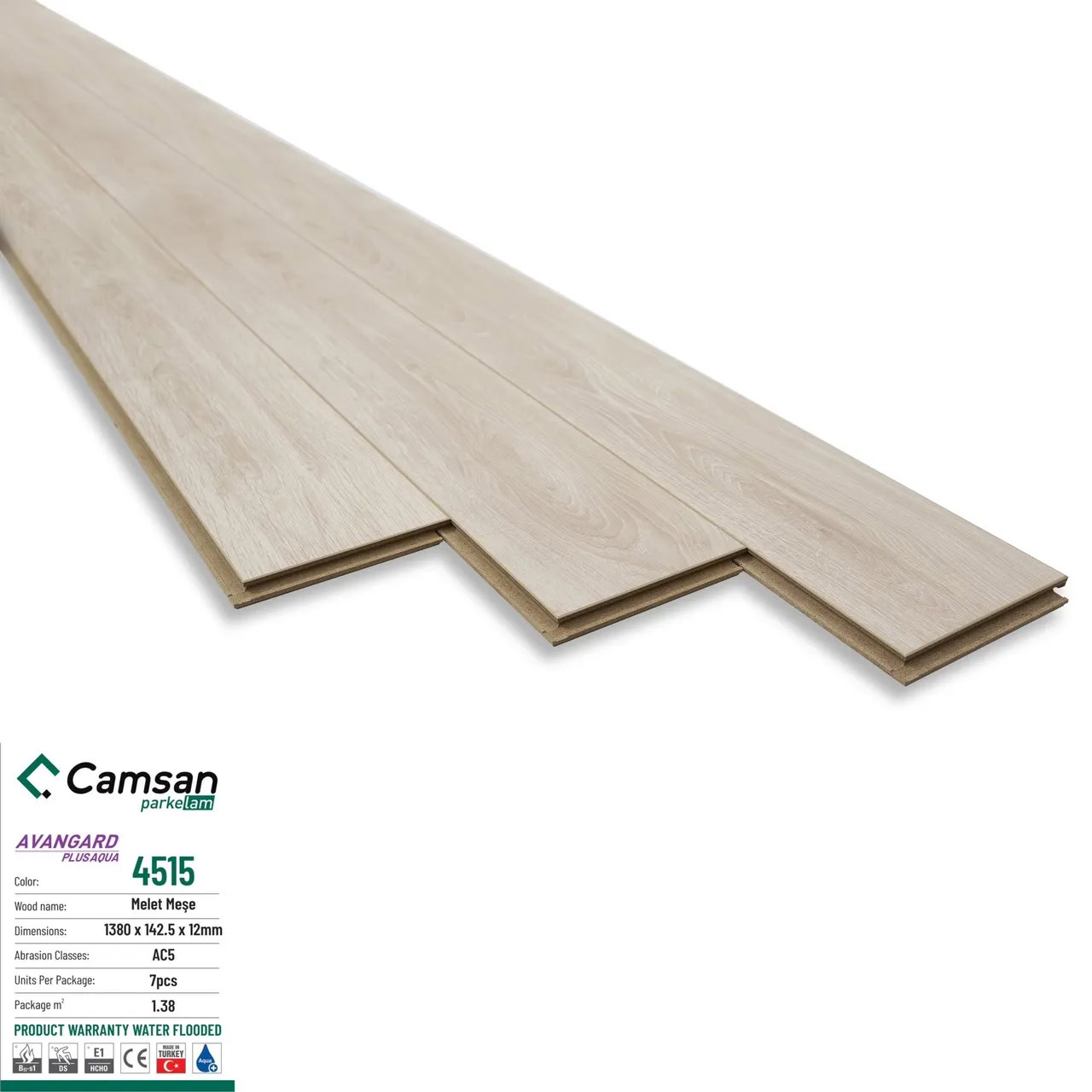 Camsan Aqua 4515 12mm Laminate Flooring