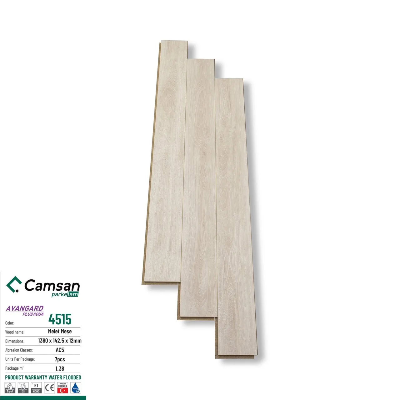 Camsan Aqua 4515 12mm Laminate Flooring