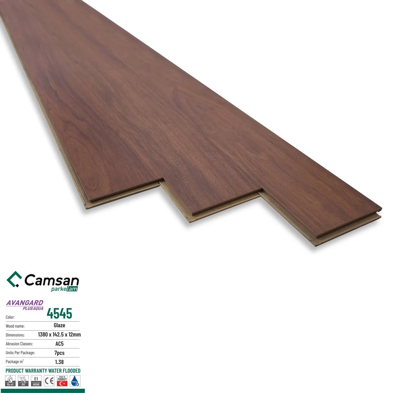 Camsan Aqua 4545 12mm Laminate Flooring
