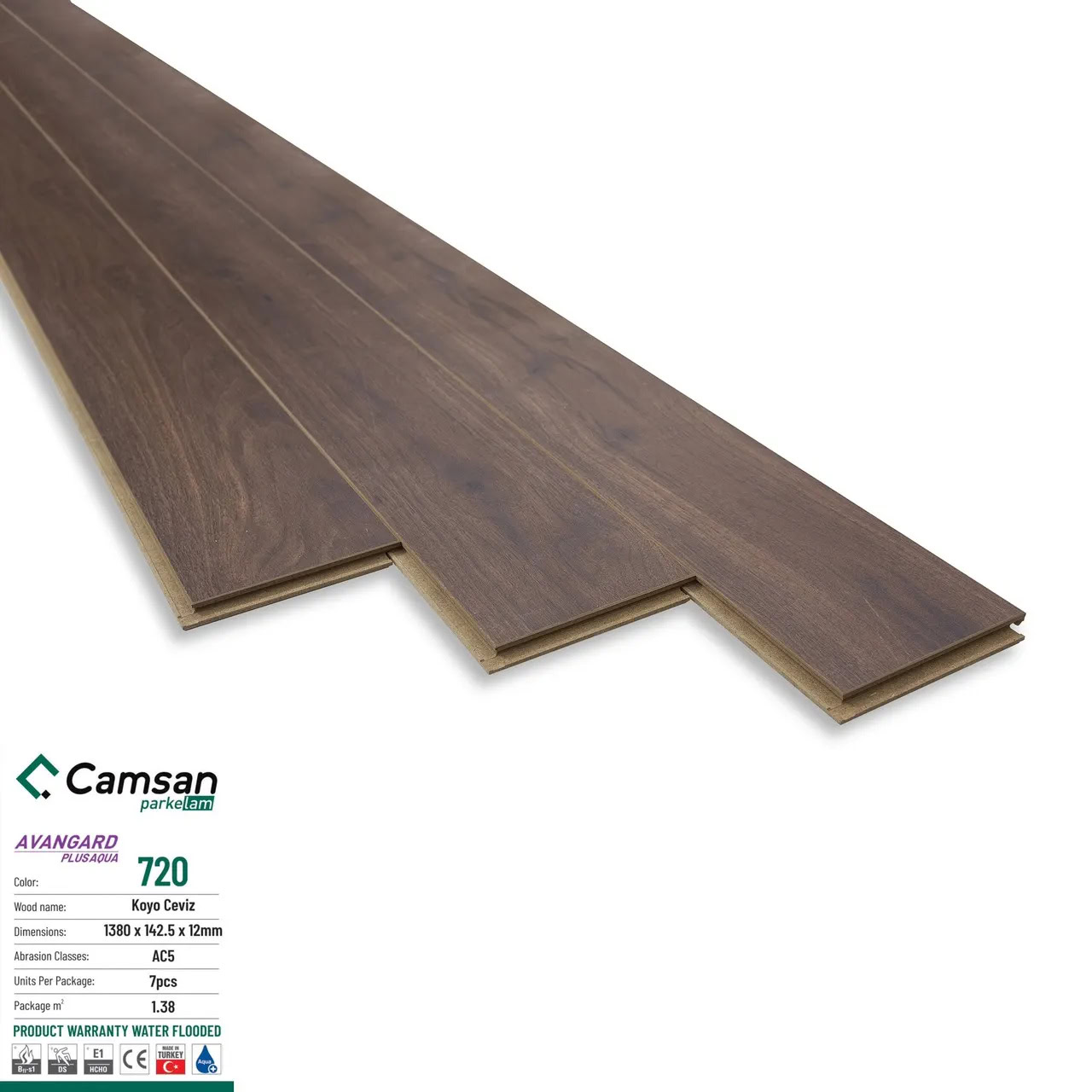 Camsan Aqua 720 12mm Laminate Flooring