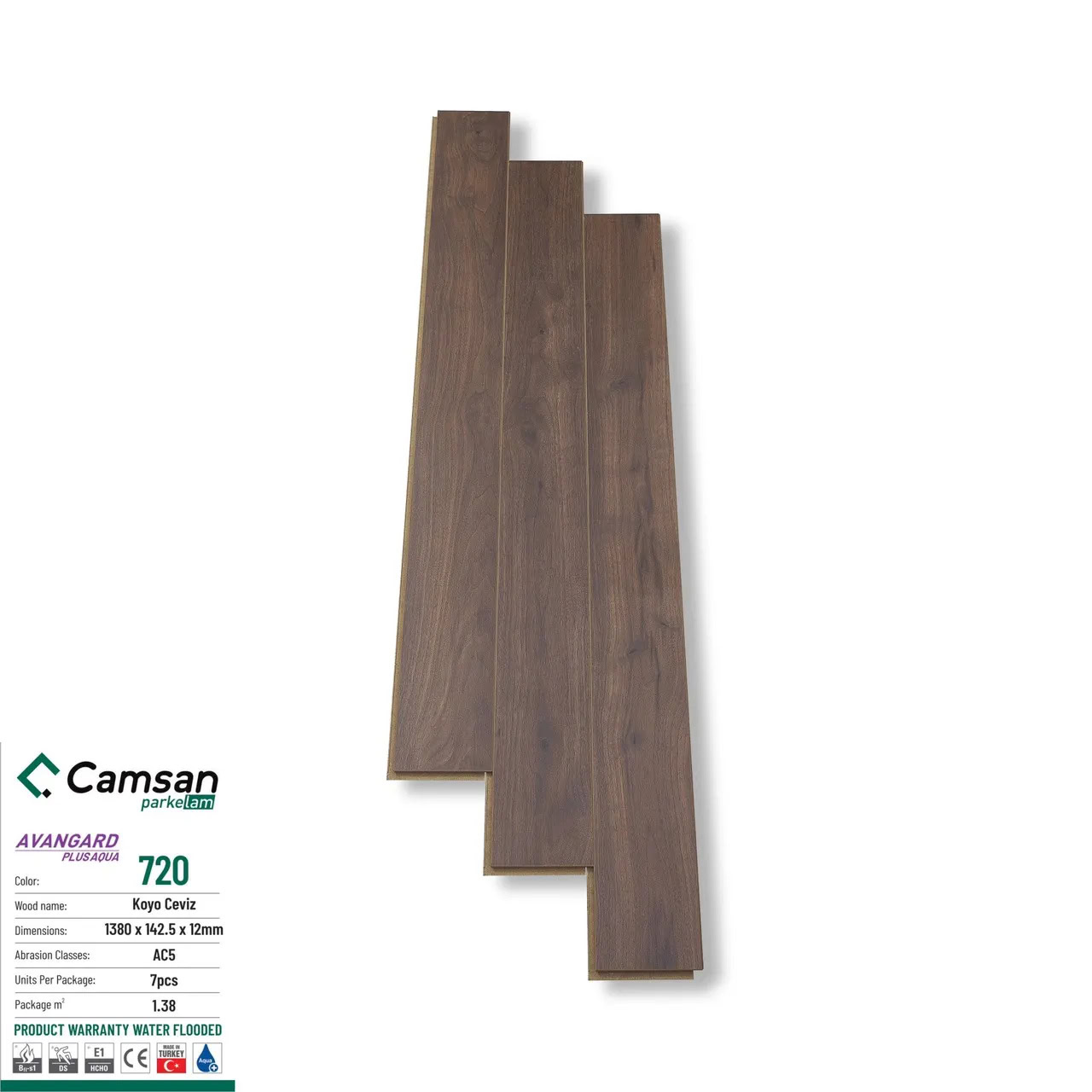 Camsan Aqua 720 12mm Laminate Flooring