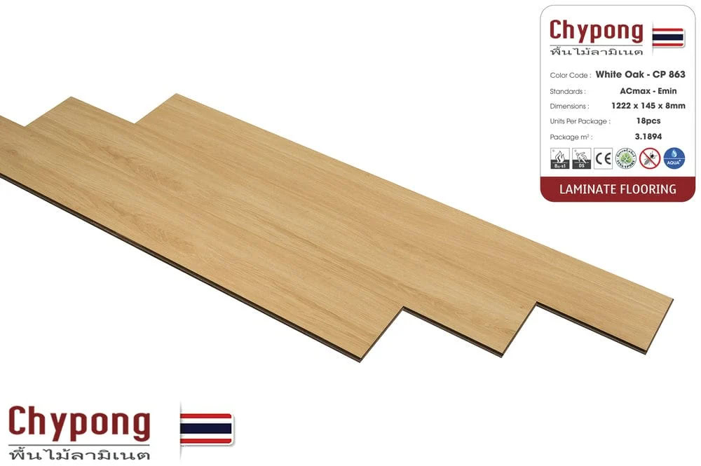 Chypong CP863 8mm Laminate Flooring