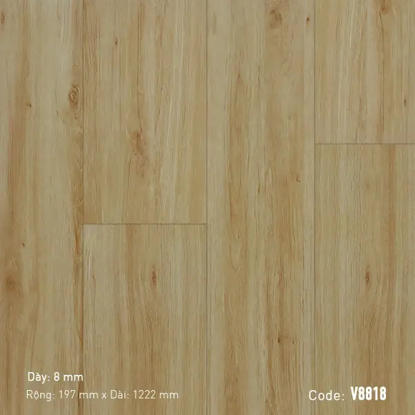 Sàn Gỗ Công Nghiệp 3K VINA V8818