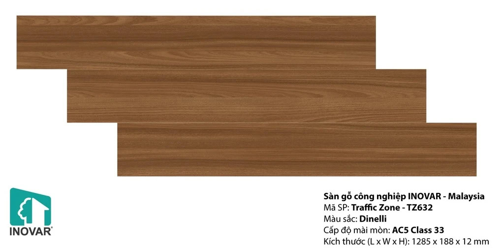 Inovar TZ632 Laminate Flooring