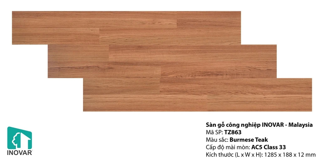 Inovar TZ863 Laminate Flooring