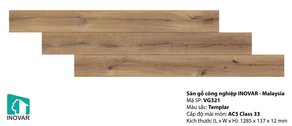 Inovar VG321 Laminate Flooring