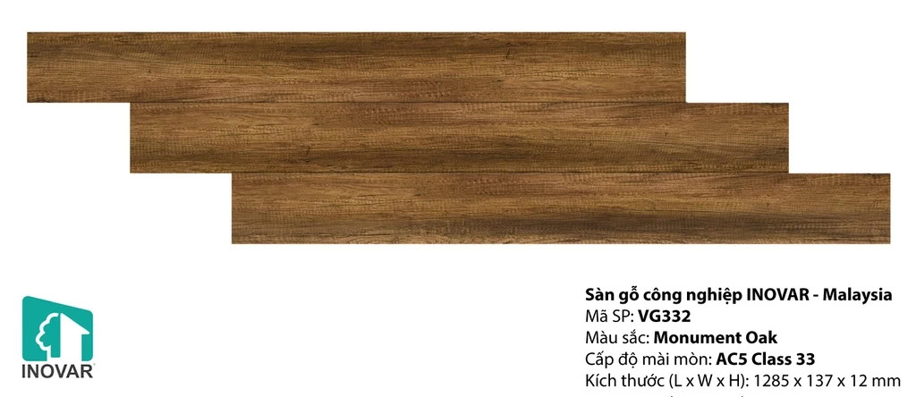 Inovar VG332 Laminate Flooring
