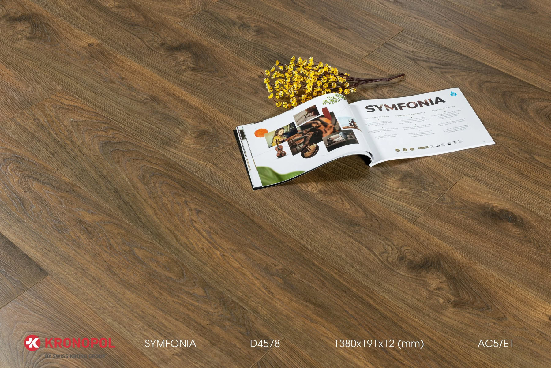 Sàn Gỗ Kronopol Symfonia D4578 12mm