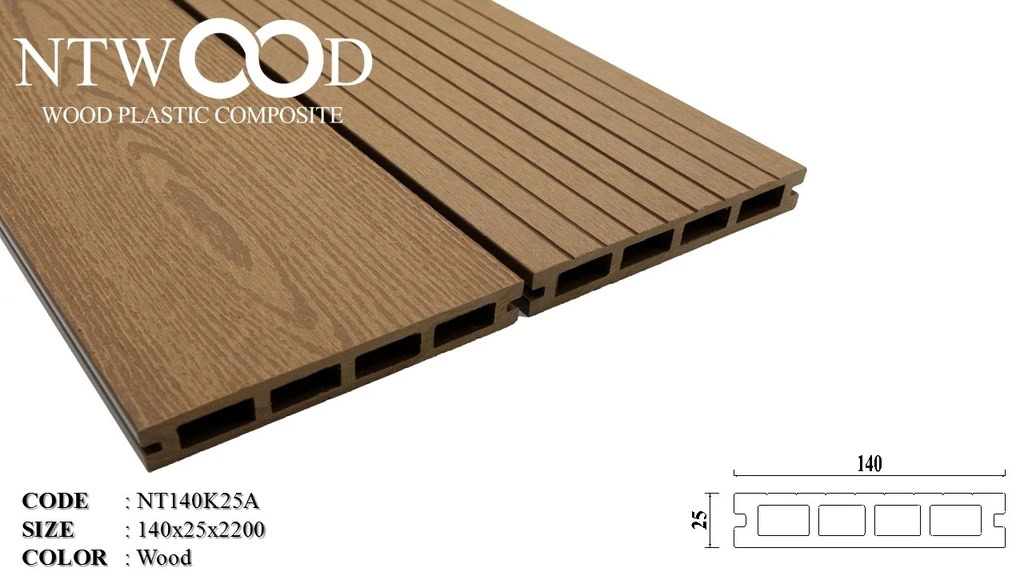 NTWood NT140K25C Outdoor Wood Flooring