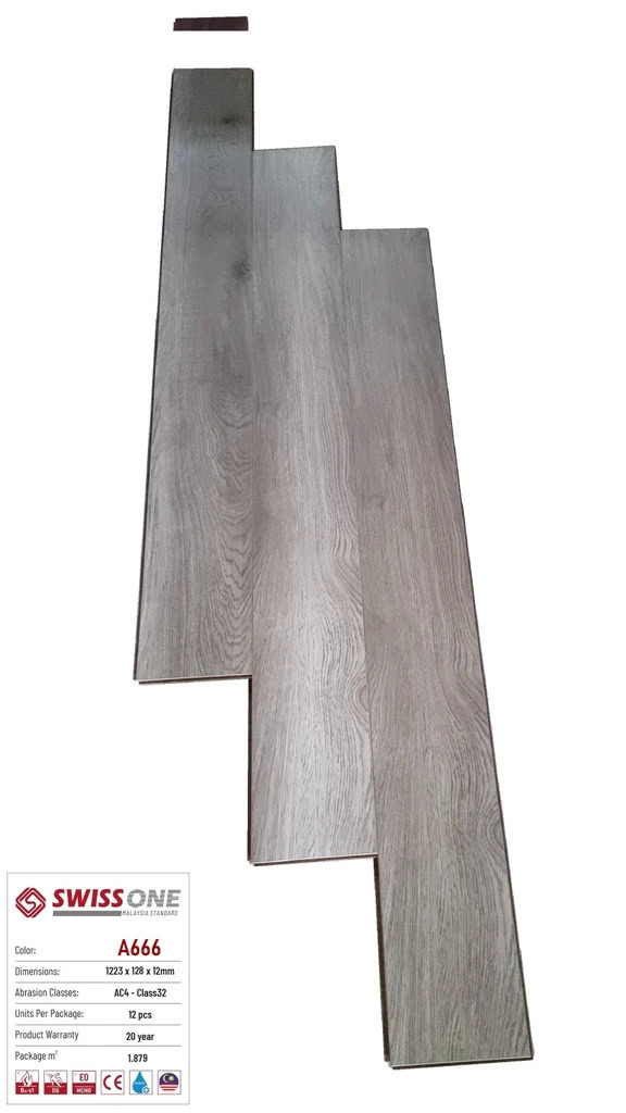 Sàn gỗ Swiss One A666