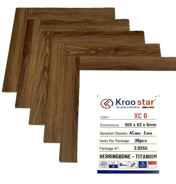 Sàn Gỗ Xương Cá KrooStar XC6