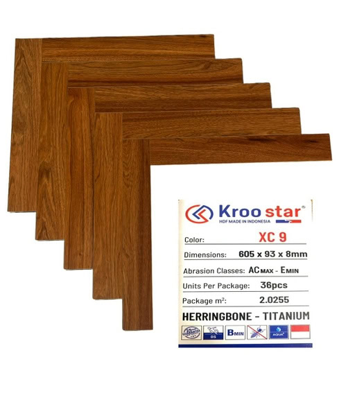 Sàn Gỗ Xương Cá KrooStar XC9