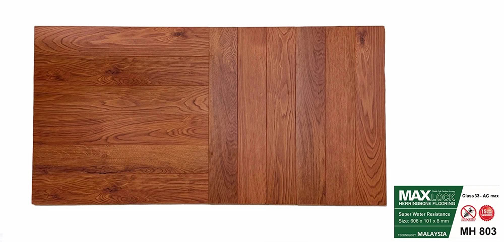 Maxlock MH803 Herringbone Laminate Flooring