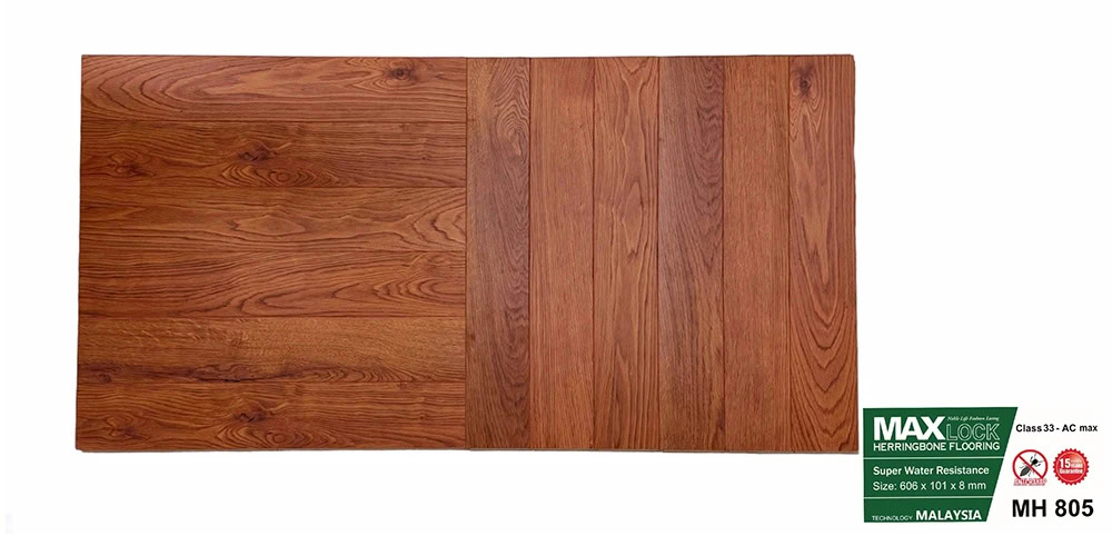 Maxlock MH805 Herringbone Laminate Flooring