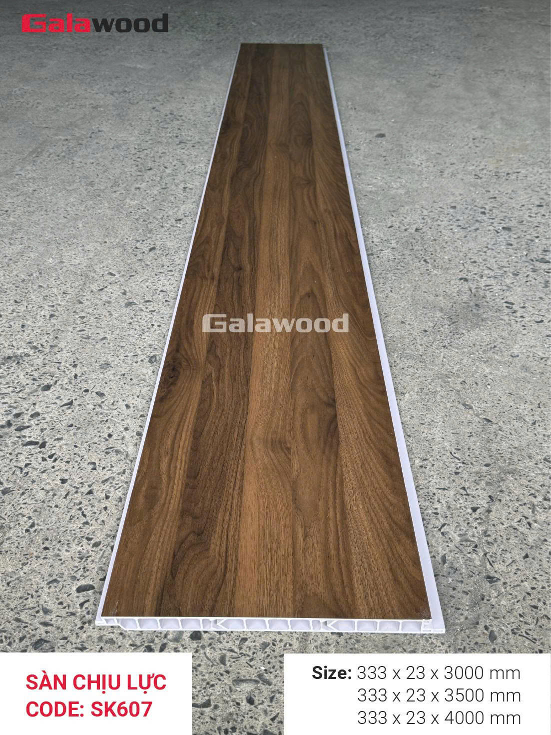 Galawood SK607 Load-Resistant Vinyl Flooring