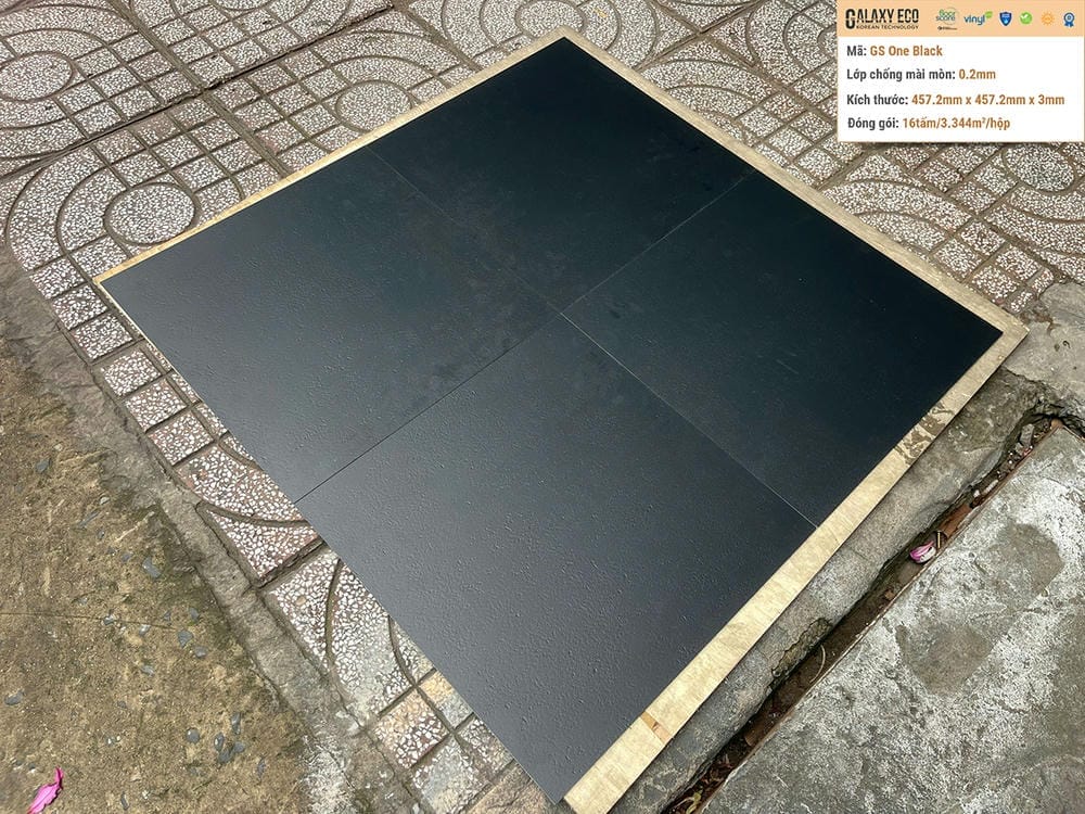 Galaxy Eco Black Vinyl Flooring 1